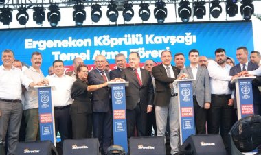 Ergenekon Köprülü Kavşağı’nın Temeli Turgutlu’da Atıldı