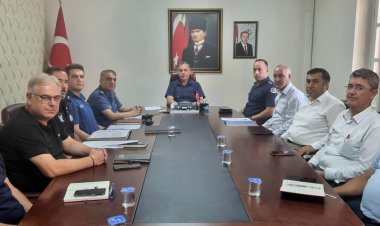 Kaymakam Selami Kapankaya Başkanlığında Spor Güvenlik Toplantısı Yapıldı